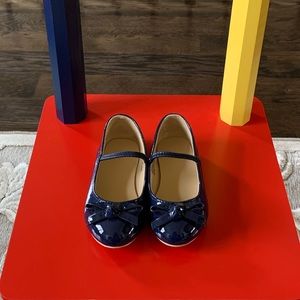 Navy Patent Leather Dress Shoes